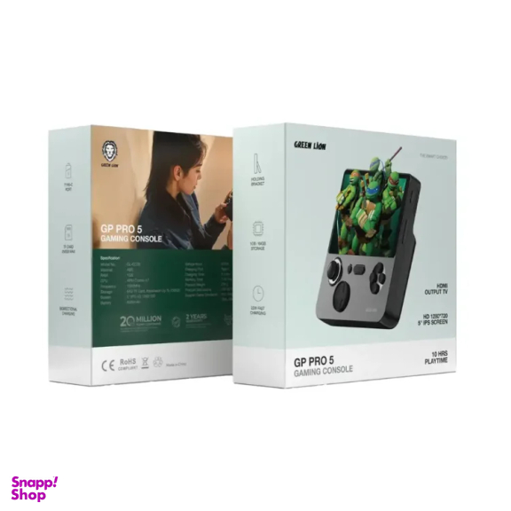کنسول بازی GP PRO 5 گرین لاین کد GNGPPRO5BK