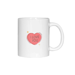 ماگ ژالینو طرح Love کد 001