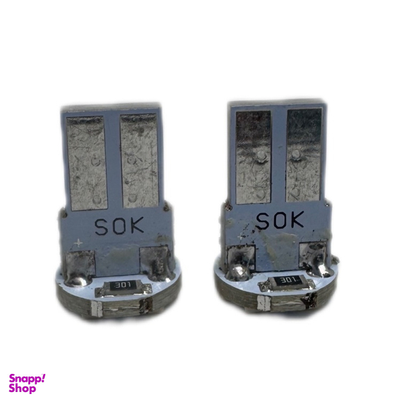 لامپ چراغ کوچک خودرو مدل 10 LED کد 0214 بسته 2 عددی