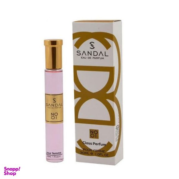 عطر جیبی زنانه صندل مدل گوچی حجم 30 میلی لیتر