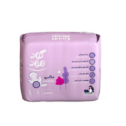 نوار بهداشتی گود مود مدل مکسی نیمه ضخیم سایز بزرگ بسته 8 عددی