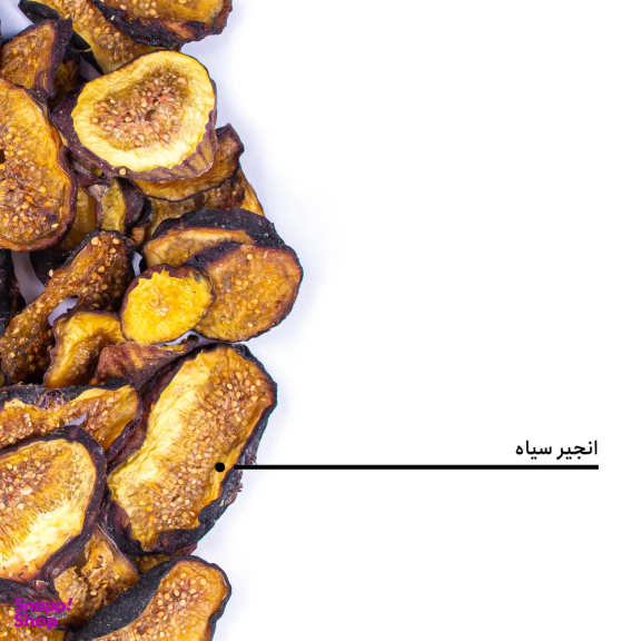 انجیر سیاه خشک ورقه ای بارجیل