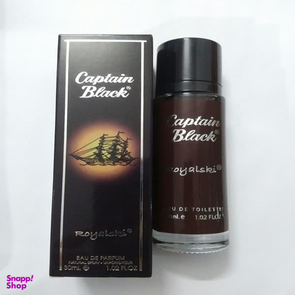 عطر جیبی رویال اسکی مدل کاپیتان بلک