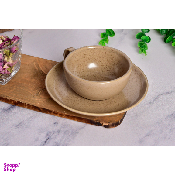 ست فنجان و نعلبکی 2 پارچه بی وی کی مدل مجستیک کد 452713