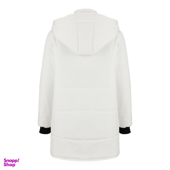 کاپشن زنانه السانا مدل کلارا کد 167835 رنگ سفید