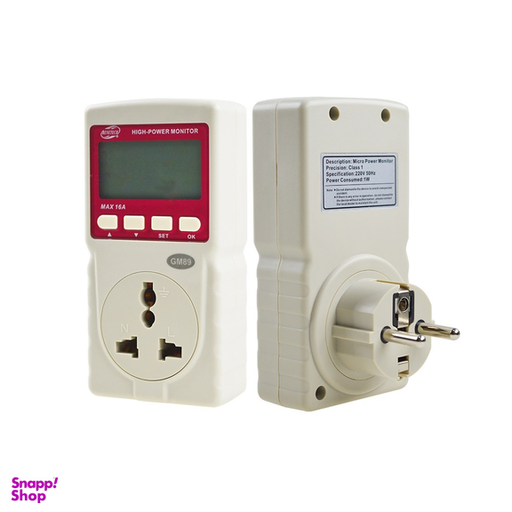 دستگاه سنجش میزان مصرف برق بنتک مدل GM89