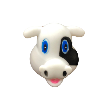 اسباب بازی سگ و گربه مدل کله گاو صدادار سوتک دار