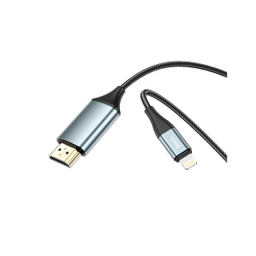 کابل تبدیل HDMI به لایتنینگ هوکو مدل UA15 طول 2 متر