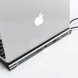 هاب Type-C جی سی پال مدل 10in1 Ultra Slim Dock JCP6204