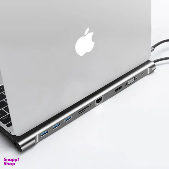 هاب Type-C جی سی پال مدل 10in1 Ultra Slim Dock JCP6204