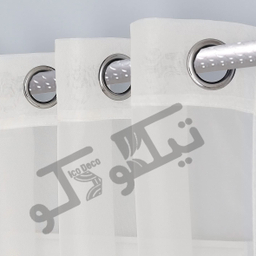 پرده تیکو دکو مدل حریر کلاسیک سایز 150 × 280 سانتی متر