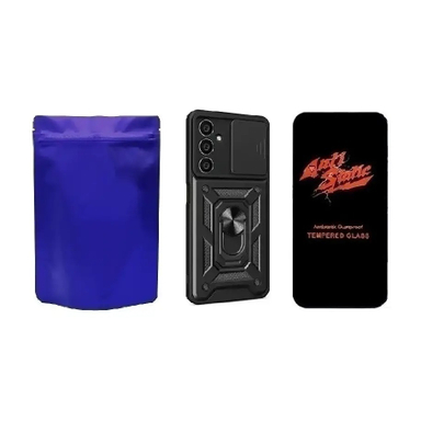 کاور گوشی موبایل مدل Batmani کد M-B و محافظ صفحه نمایش Anti Static مناسب سامسونگ Galaxy A24