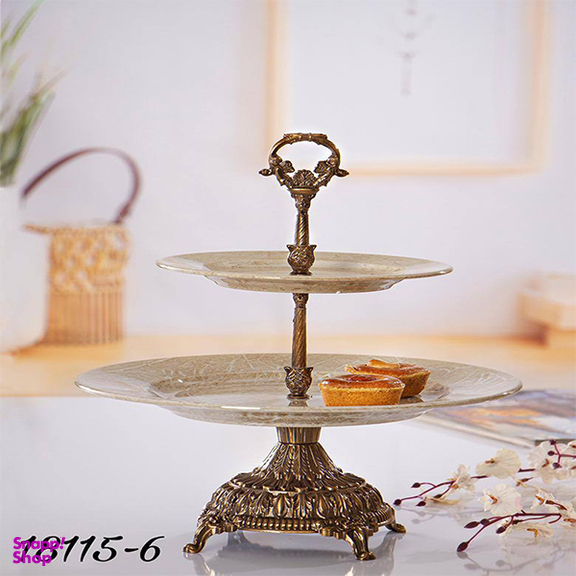 شیرینی خوری مدل ماربل کد 18115