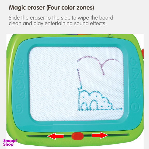 تخته سفید مگنتی موزیکال و چراغدار هولی تویز مدل 3131 EastSun Magnetic Drawing Board