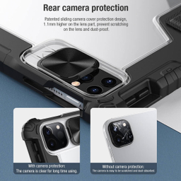 کیف کلاسوری نیلکین مدل Camshield Bumper مناسب برای تبلت اپل iPad Pro 12.9 2021/ iPad Pro 12.9 2020