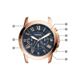 ساعت مچی عقربه ای مردانه فسیل مدل FS5068