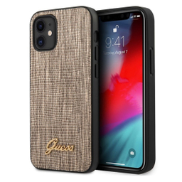 قاب موبایل چرمی سی جی مدل Guess Leather Case مناسب iPhone 12 mini