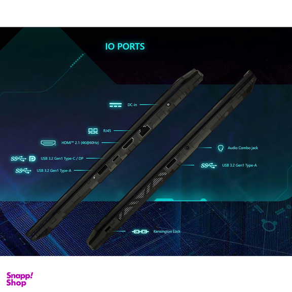 لپ تاپ 15.6 اینچی ام اس آی مدل Cyborg 15 A12VE