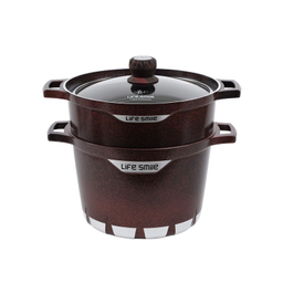 قابلمه لایف اسمایل مدل بخارپز FLCM 6 سایز 28