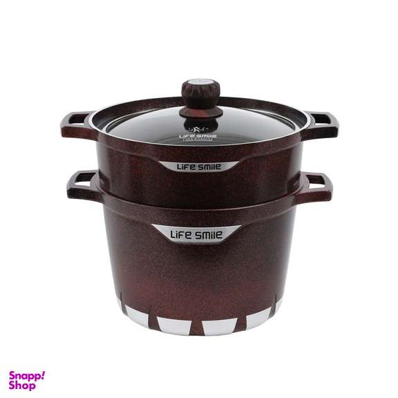 قابلمه لایف اسمایل مدل بخارپز FLCM 6 سایز 28