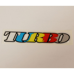 برچسب بدنه خودرو مدل ژله ای طرح توربو کد turbo-c