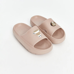 دمپایی زنانه ال سی وایکیکی مدل Coffe-Poppy