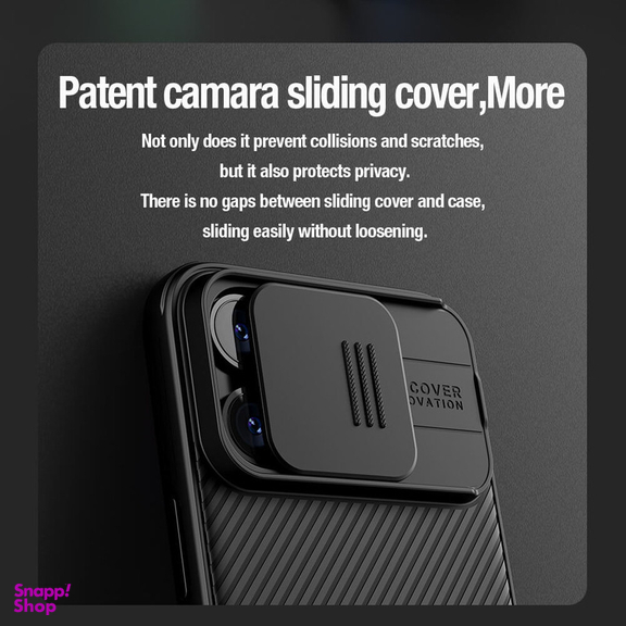 کاور نیلکین مدل CamShield Pro مناسب برای گوشی موبایل اپل iPhone 15 Pro