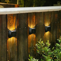 چراغ دیواری خورشیدی مدل دوطرفه پازلی بسته 6 عددی