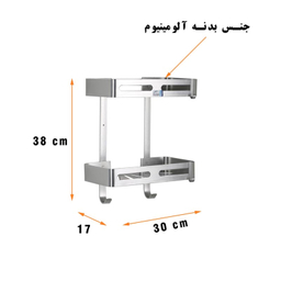 قفسه حمام دلفین مدل FK-V2-w