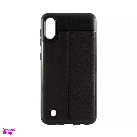 قاب موبایل ژله ای اتو فوکوس مدل Jelly Case طرح چرم مناسب Samsung Galaxy M10
