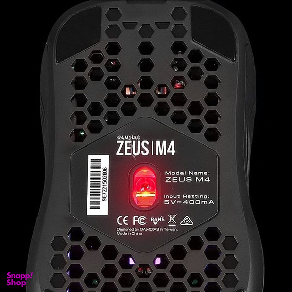 ماوس گیم دیاس مدل ZEUS M4