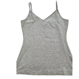 تاپ زنانه مدل تاپ بندی طرح ساده رنگ طوسی