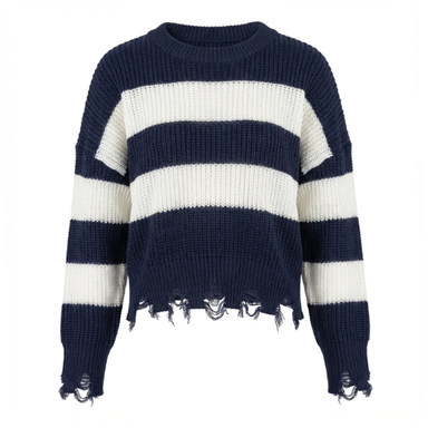 بافت کراپ کوتاه کد 188 رنگ سرمه ای