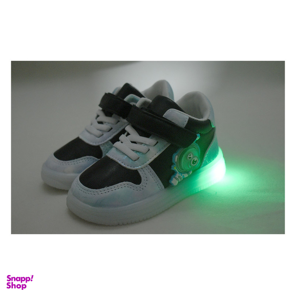 کفش پیاده روی نوزادی مدل چراغدار طرح فضانورد کد C-8340