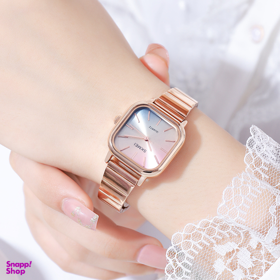 ساعت مچی عقربه ای زنانه اسکمی مدل 2190 رنگ رزگلد