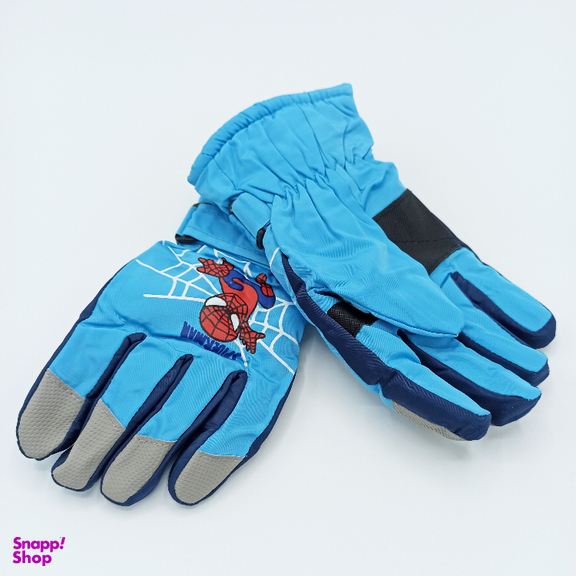 دستکش پسرانه مدل Blue spider man کد SP_2