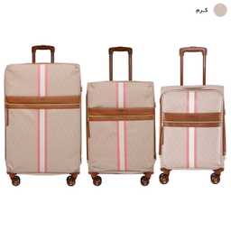 چمدان دی کی ان وای مدل SIGNATURE STRIPE ST2 مجموعه سه عددی