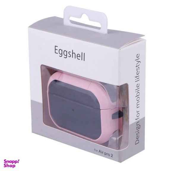 کاور ایرفون مدل Eggshell مناسب برای کیس اپل AirPods Pro 2