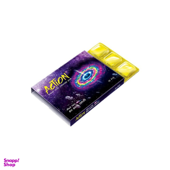 آدامس دراژه بدون شکر میکس ترش اکشن بسته 10 عددی