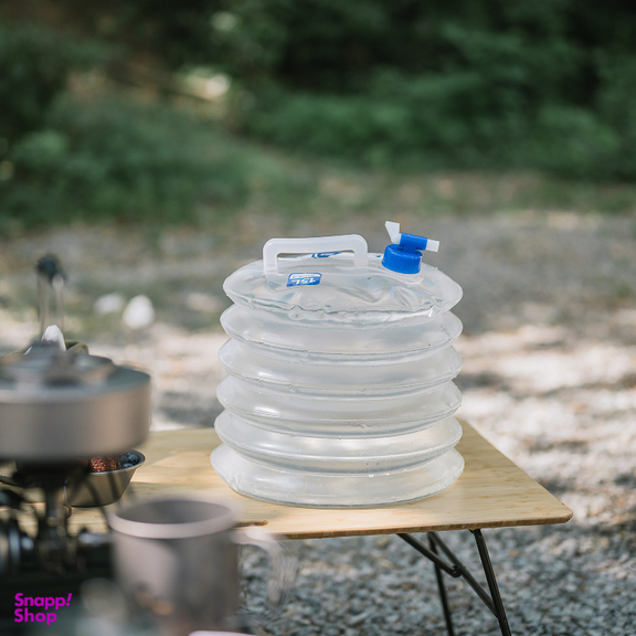 دبه آب تاشو نیچرهایک مدل PE Folding Bucket کد S002-T ظرفیت 10 لیتر