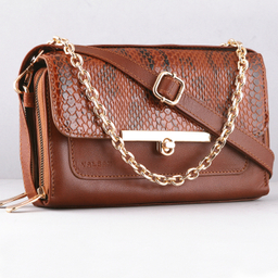 ست کیف و کفش زنانه چرم یلسان مدل لیندا کد TARA-MRV-912-ASL