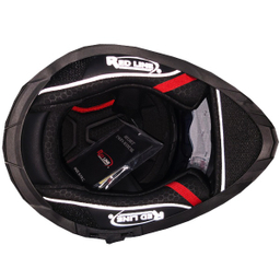 کلاه کاسکت ردلاین مدل فک ثابت عینک دار کد 942