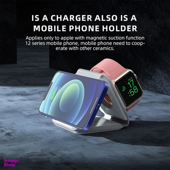 شارژر مغناطیسی 15 وات فوربری مدل W07