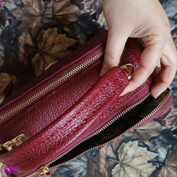 کیف چرم طبیعی زنانه مدل مدل شرانک