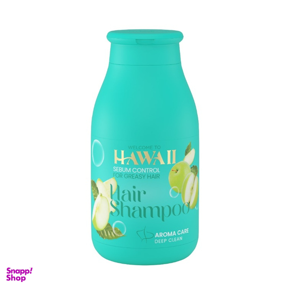 شامپو مو هاوایی هاوایی مدل سیب سبز مناسب موهای چرب حجم 300 میلی لیتر
