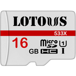 کارت حافظه لوتوس مدل SDHC UHS-I 555X ظرفیت 16 گیگابایت