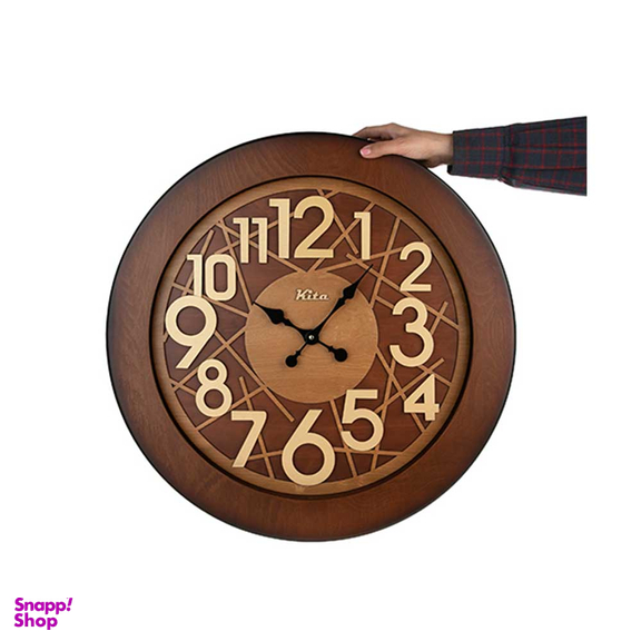 ساعت دیواری هم آدیس مدل کیتا رویال کد CKS 602 C60
