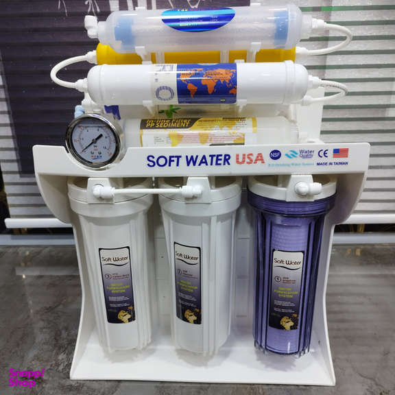 دستگاه تصفیه‌ کننده آب سافت واتر 9 مرحله ای مدل PR009 HT