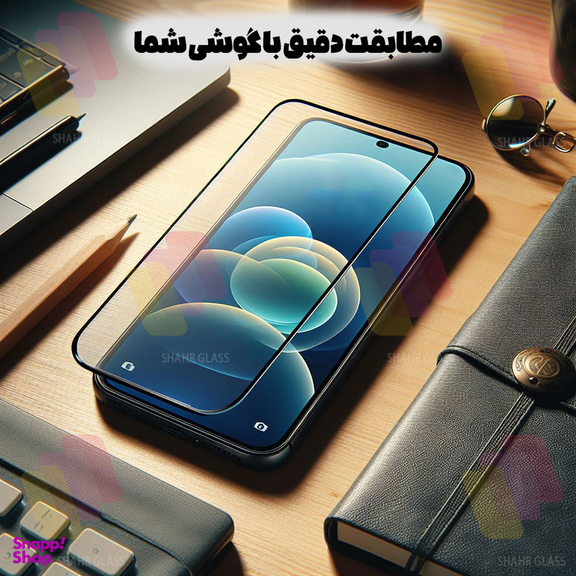 محافظ صفحه نمایش شهر گلس مدل Fulslsh مناسب گوشی شیائومی Redmi Note 12 Pro 4G / Note 12 Pro 5G / Note 12 Pro Plus / Poco X5 Pro بسته 5 عددی