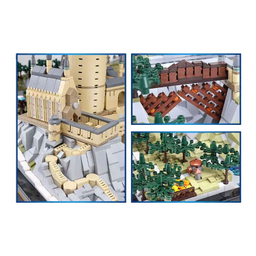 لگو مدل مدرسه هاگوارتز طرح هری پاتر